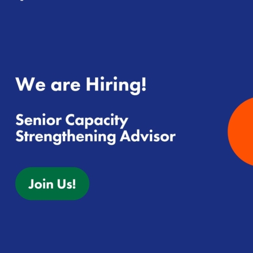 Senior Capacity Strengthening Advisor-SAPRK