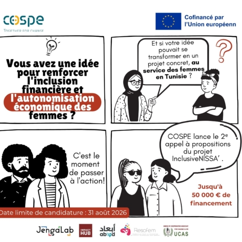APPEL À PROPOSITIONS   Services et outils destinés au  développement des compétences  financières des femmes  -COSPE